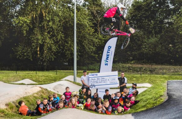 SYNETIQ gets kids active through Cheshire BMX Club sponsorship