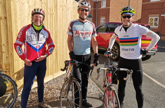 SYNETIQ saddle up for charity bike ride