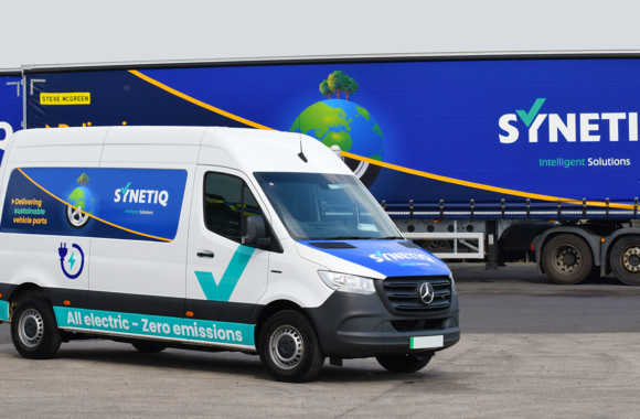 SYNETIQ marks World Environment Day by unveiling latest EV delivery van