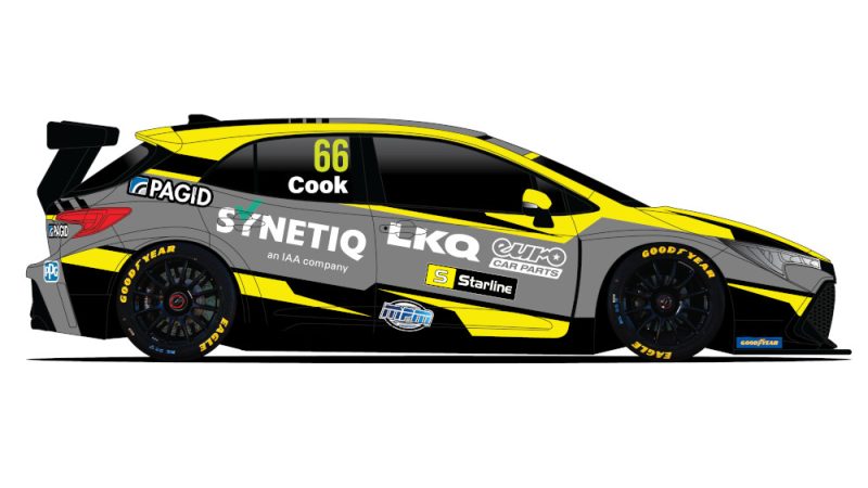 SYNETIQ and LKQ Euro Car Parts join forces and unveil exciting new team in the British Touring Cars Championship